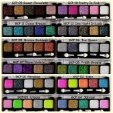 Paleta Glitter 5 Cores NYX